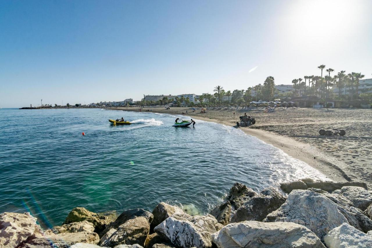 Pr45- Beach Front Apartment Puerto Banus Marbella Exteriér fotografie